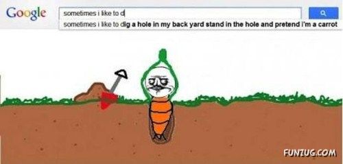 Weird Search Suggestions by Google