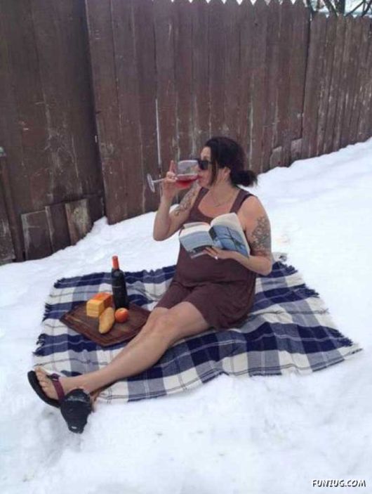 Enjoy The Picnic In Winters