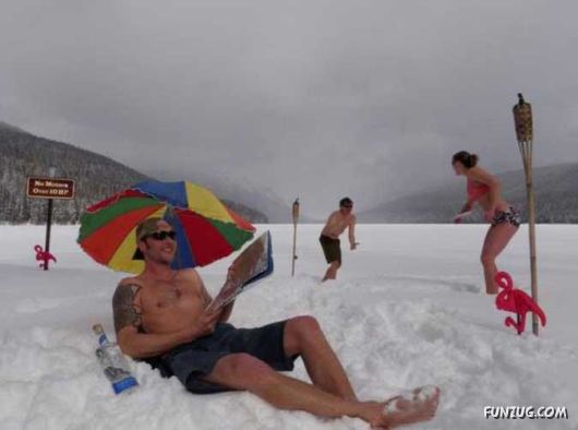 Enjoy The Picnic In Winters