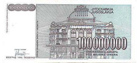 Everyone Was a Billionaire In Yugoslavia (Serbia )