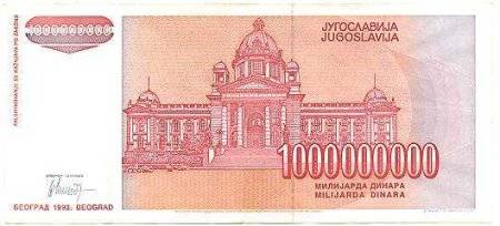 Everyone Was a Billionaire In Yugoslavia (Serbia )