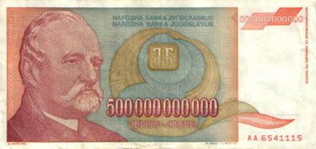 Everyone Was a Billionaire In Yugoslavia (Serbia )