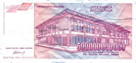 Everyone Was a Billionaire In Yugoslavia (Serbia )