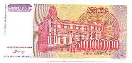 Everyone Was a Billionaire In Yugoslavia (Serbia )