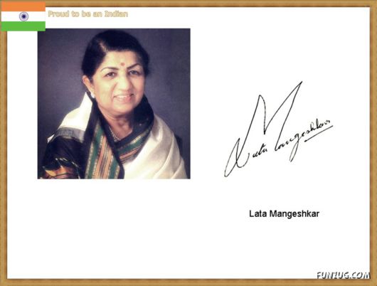 Autographs of Indian Legends