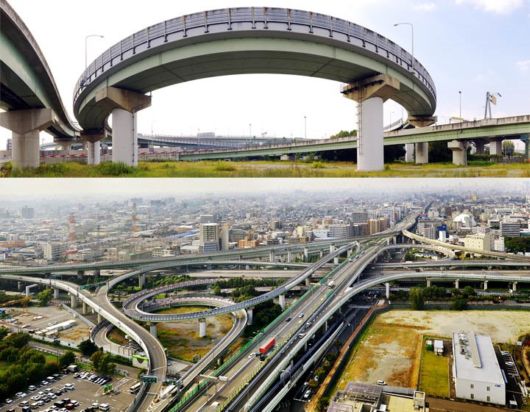 Astounding Japanese Highways, Bridges N Interchanges