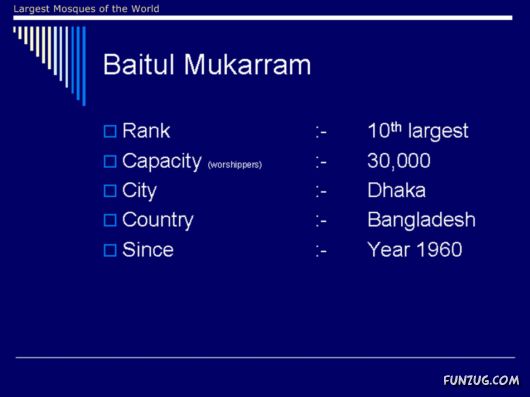 Largest Mosques Around the World