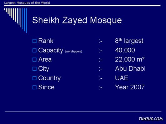 Largest Mosques Around the World