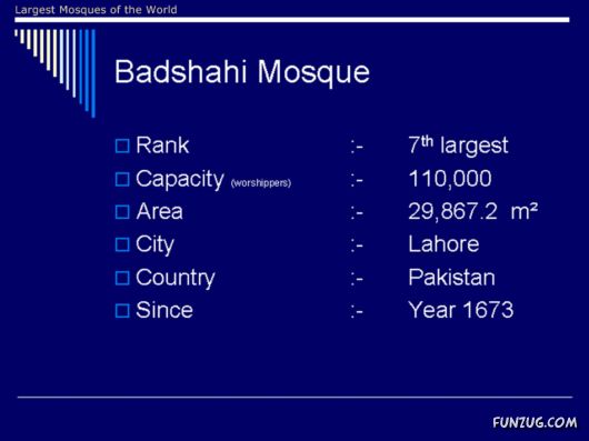 Largest Mosques Around the World