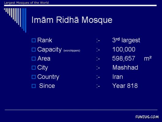 Largest Mosques Around the World
