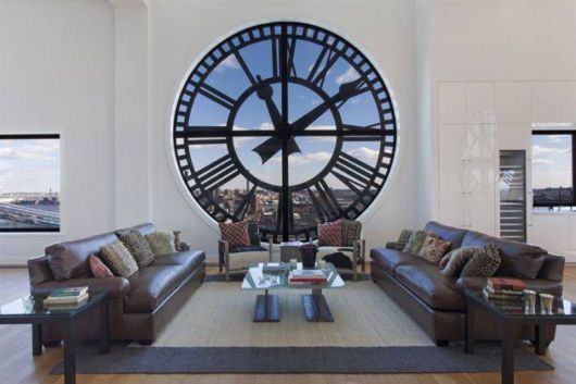 Old Clock Tower Converted To A Penthouse