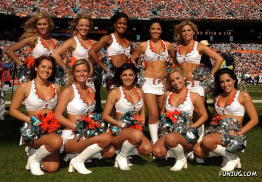 Most Beautiful Cheerleaders