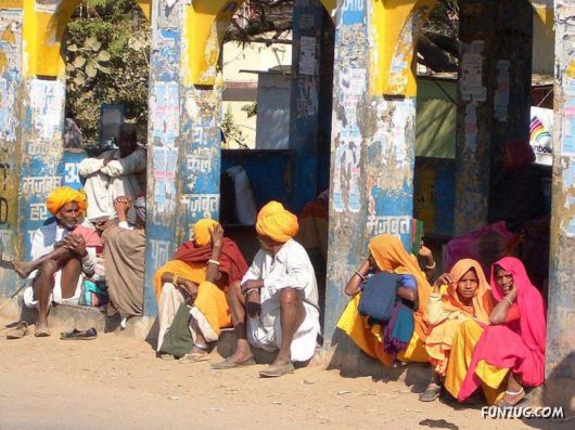 The Streets And People Of India