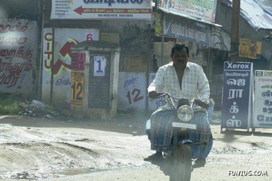 The Streets And People Of India