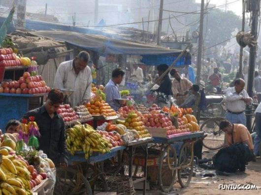 The Streets And People Of India