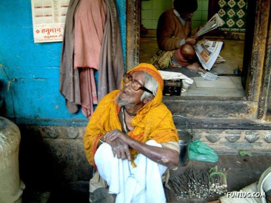 The Streets And People Of India