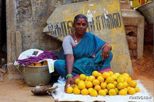 The Streets And People Of India