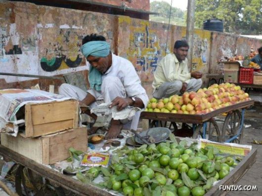 The Streets And People Of India