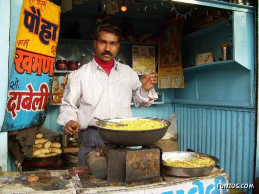 The Streets And People Of India