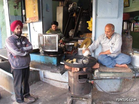 The Streets And People Of India