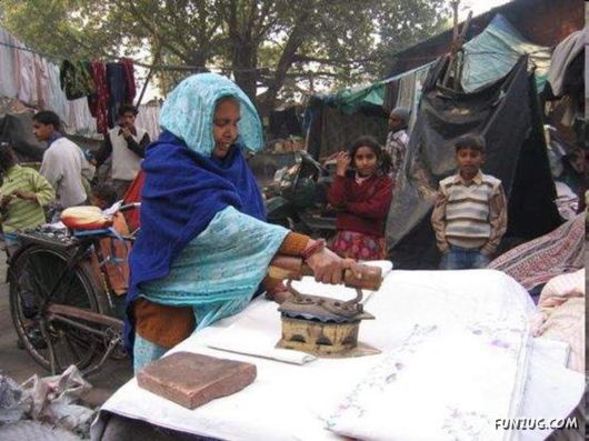 The Streets And People Of India
