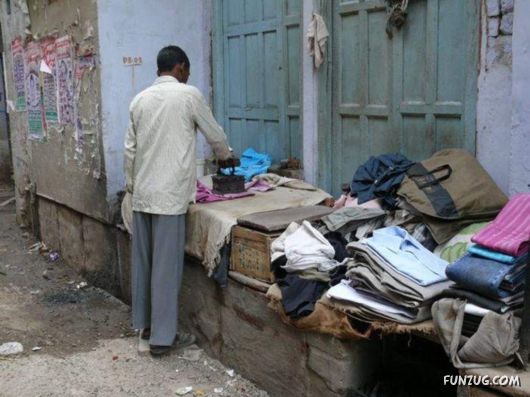 The Streets And People Of India