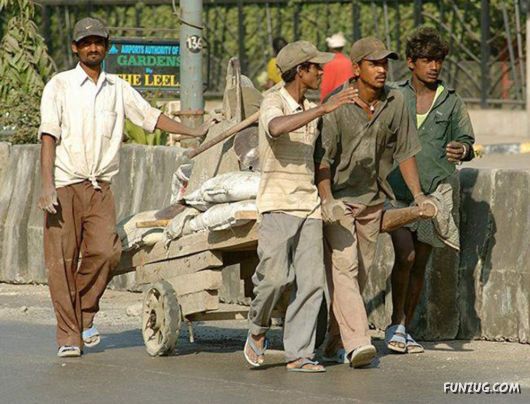 The Streets And People Of India