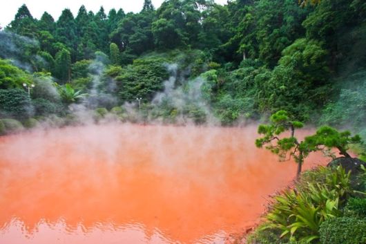Bloody Pond Chinoike Jigoku In Japan