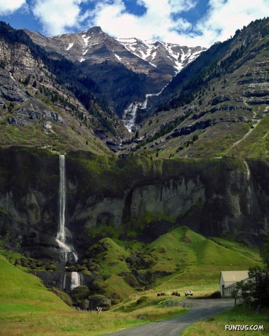 Heavenly Landscapes of Waterfall