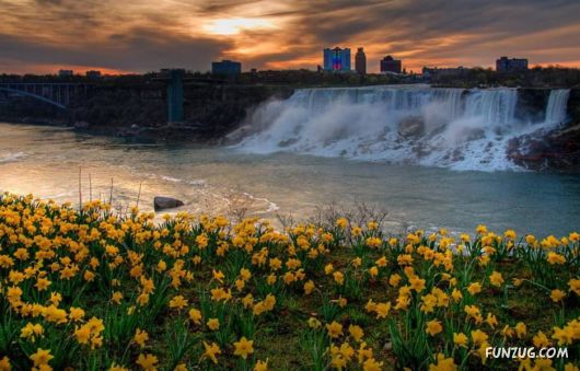 Heavenly Landscapes of Waterfall