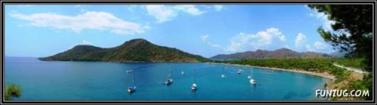 Mini Panaromic Beachside Beautiful Pics