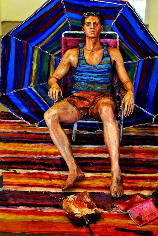 Acrylic on Flesh Cool Paintings