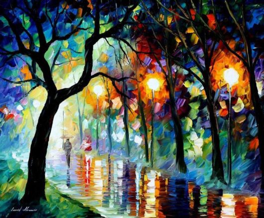 Beautiful Oil Paintings Using Only A Palette Knife  