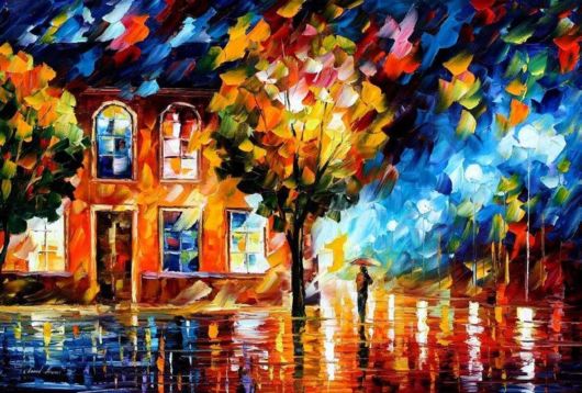 Beautiful Oil Paintings Using Only A Palette Knife  