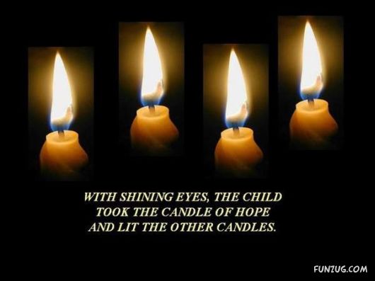 The Four Candles Burn SLowly (Inspirational Story)