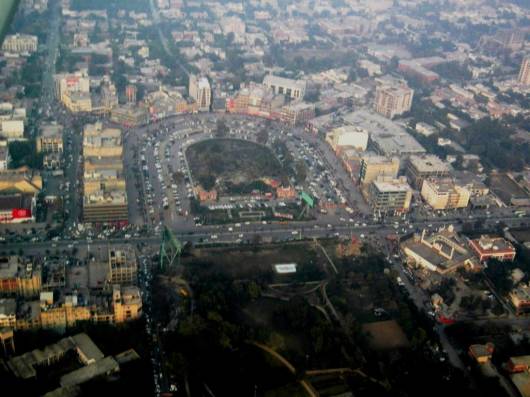 The Aerial Views of Lahore, Pakistan