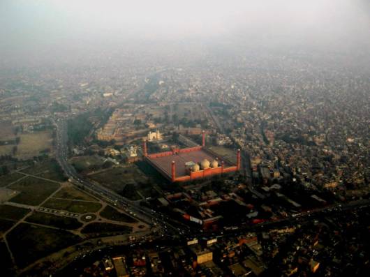 The Aerial Views of Lahore, Pakistan