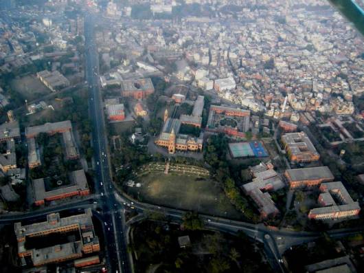 The Aerial Views of Lahore, Pakistan
