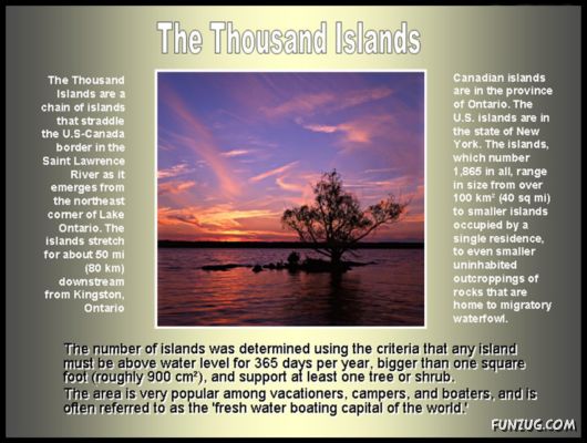 Amazing Chain of Thousand Islands