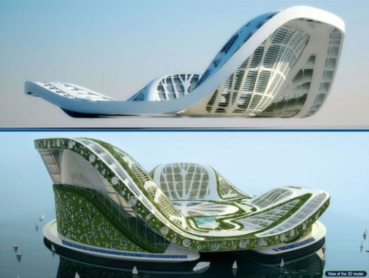 Architectural Concept: Lilypad Floating City