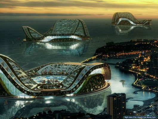 Architectural Concept: Lilypad Floating City