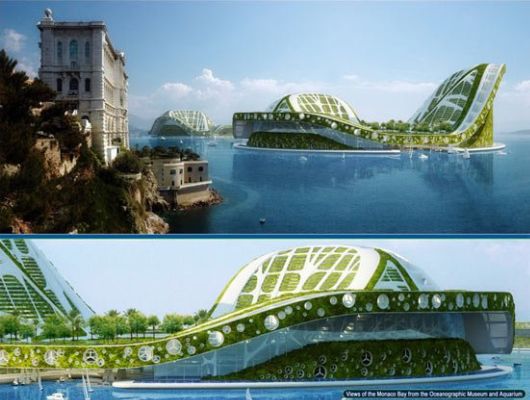 Architectural Concept: Lilypad Floating City