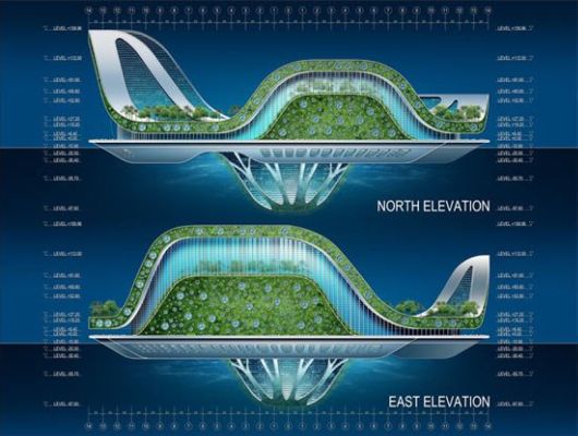 Architectural Concept: Lilypad Floating City