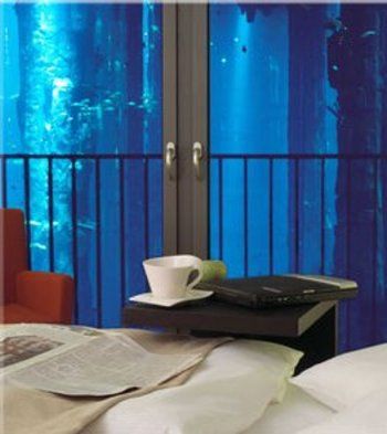 Amazing AquaDom Aquarium in Berlin