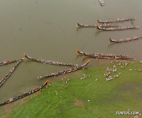 Traditional Boat Race in Aranmula, Kerala