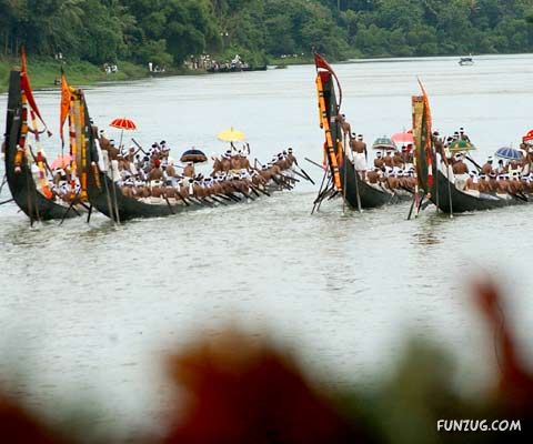 Traditional Boat Race in Aranmula, Kerala