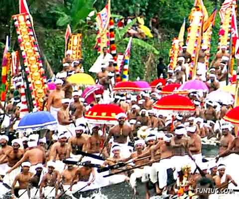 Traditional Boat Race in Aranmula, Kerala