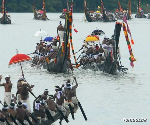 Traditional Boat Race in Aranmula, Kerala