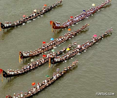 Traditional Boat Race in Aranmula, Kerala