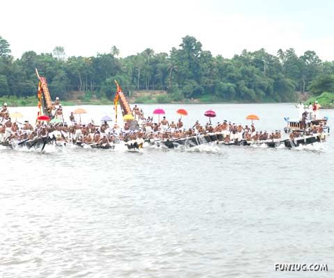 Traditional Boat Race in Aranmula, Kerala